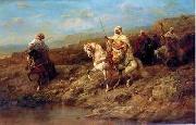 unknow artist Arab or Arabic people and life. Orientalism oil paintings 191 Germany oil painting artist
